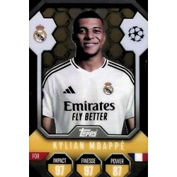 Kylian Mbappé Chrome Pro Elite Shield Real Madrid SH 6