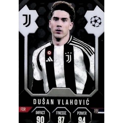 Dušan Vlahović Chrome Pro Elite Shield Juventus SH 15