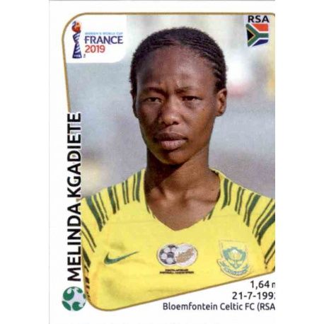 Melinda Kgadiete South Africa 174 Panini Fifa Women's World Cup France 2019 