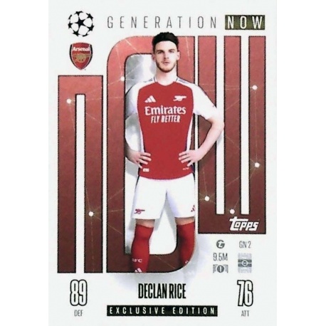 Declan Rice Generation Now Arsenal GN 2