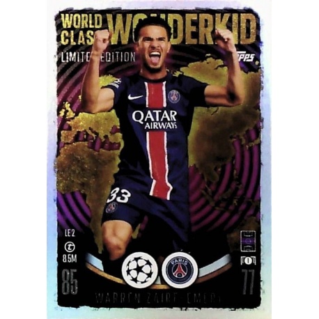 Warren Zaïre-Emery Limited Edition - World Class Wonderkid PSG LE 2