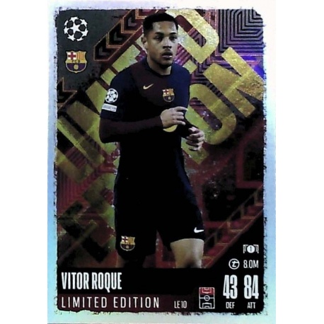 Vitor Roque Limited Edition Barcelona LE 10