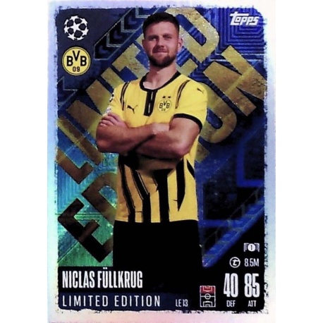 Niclas Füllkrug Limited Edition Borussia Dortmund LE 13