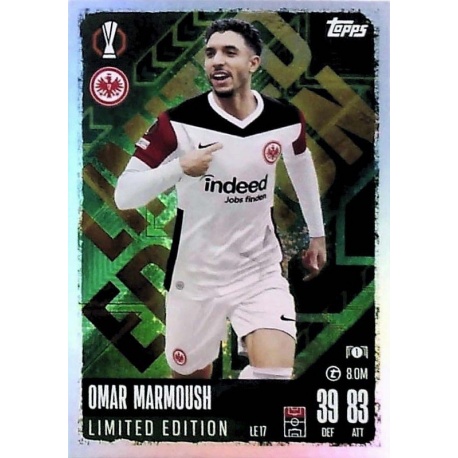 Omar Marmoush Limited Edition Eintracht Frankfurt LE 17