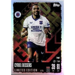 Cyriel Dessers Limited Edition Rangers FC LE 25