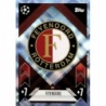 Comprar Cromo Team Badge Crystal Feyenoord Topps Match Attax 24/25
