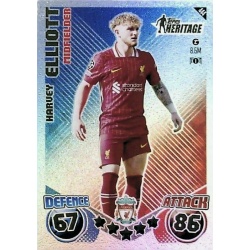 Harvey Elliot Topps Heritage Liverpool 444