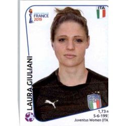 Laura Giuliani Italy 197 Panini Fifa Women's World Cup France 2019 