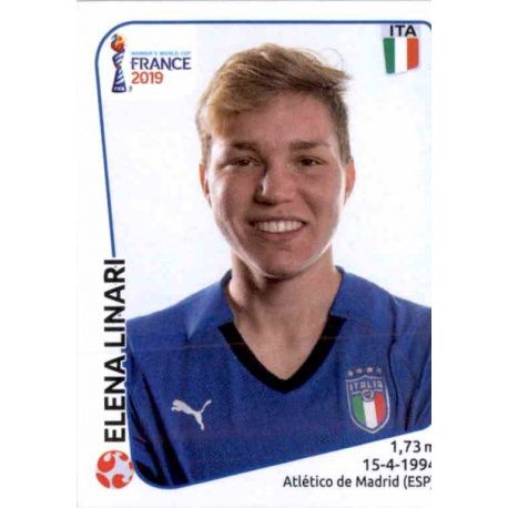 Elena Linari Italy 199 Panini Fifa Women's World Cup France 2019 