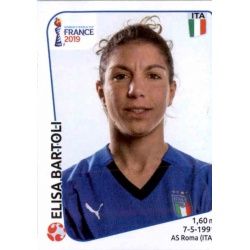 Elisa Bartoli Italy 200 Panini Fifa Women's World Cup France 2019 