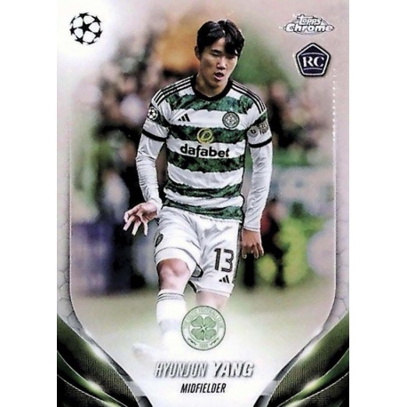 Hyunjun Yang Rookie Celtic FC 83