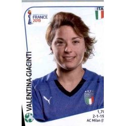 Valentina Giacinti Italy 213 Panini Fifa Women's World Cup France 2019 