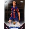 Oferta Trading Card Frenkie de Jong Barcelona Topps Chrome UCC 2023/24