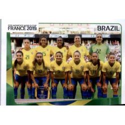 Alineación Brazil 215 Panini Fifa Women's World Cup France 2019 