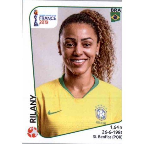 Rilany Brazil 219 Panini Fifa Women's World Cup France 2019 