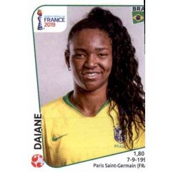 Daiane Brazil 223 Panini Fifa Women's World Cup France 2019 