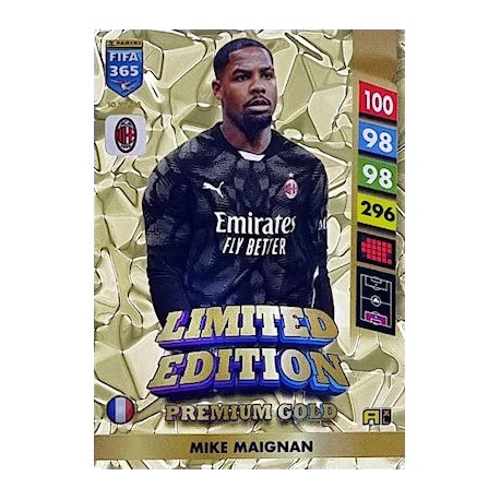 Mike Maignan Premium Gold Limited Edition AC Milan