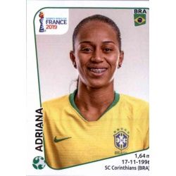 Adriana Brazil 231 Panini Fifa Women's World Cup France 2019 