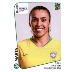 Marta Brazil 232 Panini Fifa Women's World Cup France 2019 