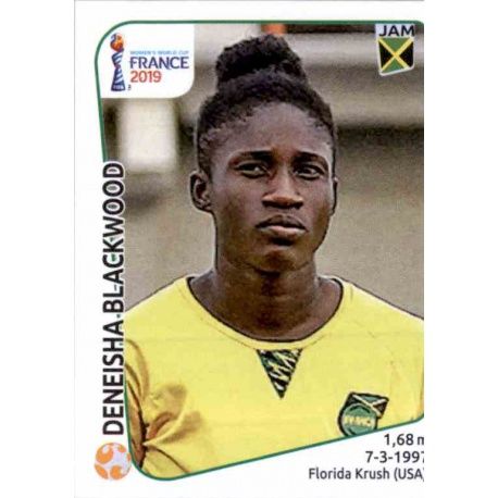 Deneisha Blackwood Jamaica 247 Panini Fifa Women's World Cup France 2019 