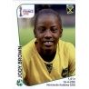 Jody Brown Jamaica 251 Panini Fifa Women's World Cup France 2019 
