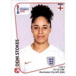 Demi Stokes England 260 Panini Fifa Women's World Cup France 2019 