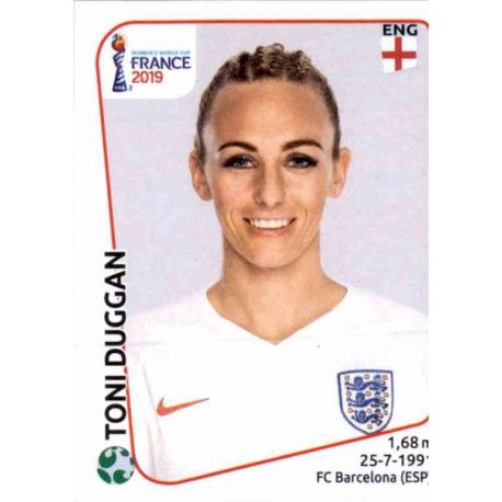 Toni Duggan England 270 Panini Fifa Women's World Cup France 2019 