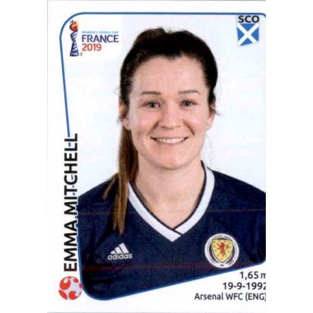 Emma Mitchell Scotland 274 Panini Fifa Women's World Cup France 2019 