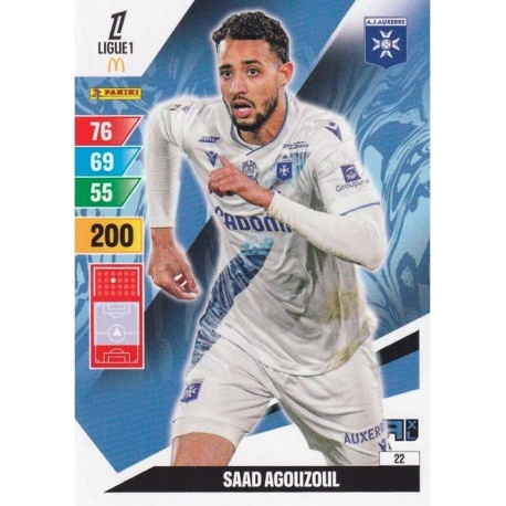 Saad Agouzoul AJ Auxerre 22