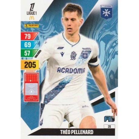 Théo Pellenard AJ Auxerre 28