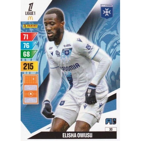 Elisha Owusu AJ Auxerre 30