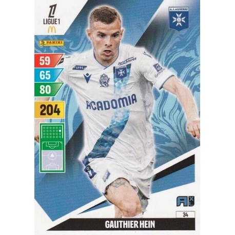 Gauthier Hein AJ Auxerre 34