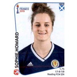 Sophie Howard Scotland 276 Panini Fifa Women's World Cup France 2019 