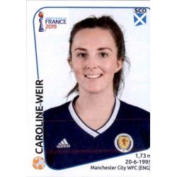 Caroline Weir Scotland 281 Panini Fifa Women's World Cup France 2019 