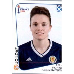 Jo Love Scotland 282 Panini Fifa Women's World Cup France 2019 