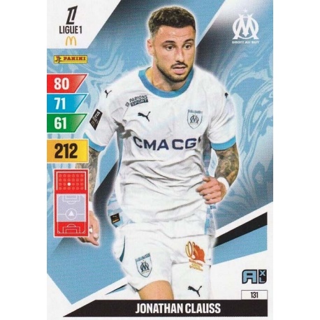 Jonathan Clauss Olympique de Marseille 131