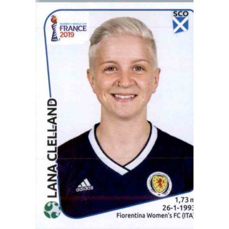 Lana Clelland Scotland 289 Panini Fifa Women's World Cup France 2019 