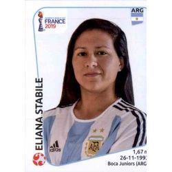 Eliana Stabile Argentina 294 Panini Fifa Women's World Cup France 2019 