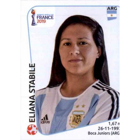 Eliana Stabile Argentina 294 Panini Fifa Women's World Cup France 2019 