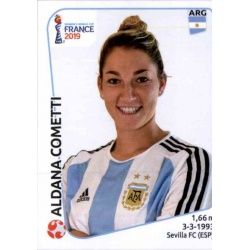 Aldana Cometti Argentina 296 Panini Fifa Women's World Cup France 2019 