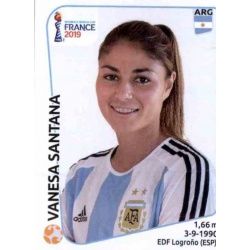 Vanesa Santana Argentina 299 Panini Fifa Women's World Cup France 2019 