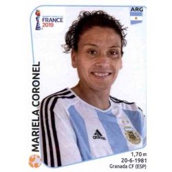 Mariela Coronel Argentina 301 Panini Fifa Women's World Cup France 2019 