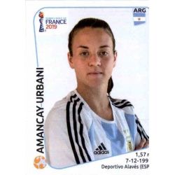 Amancay Urbani Argentina 302 Panini Fifa Women's World Cup France 2019 