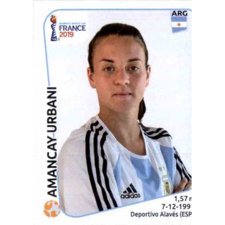 Amancay Urbani Argentina 302 Panini Fifa Women's World Cup France 2019 