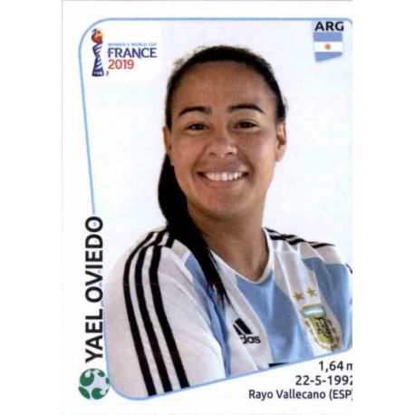 Yael Oviedo Argentina 305 Panini Fifa Women's World Cup France 2019 