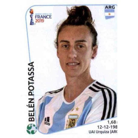 Belén Potassa Argentina 307 Panini Fifa Women's World Cup France 2019 