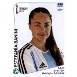 Estefania Banini Argentina 308 Panini Fifa Women's World Cup France 2019 