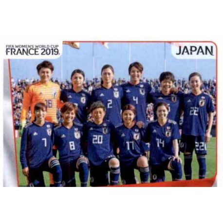 Alineación Japan 310 Panini Fifa Women's World Cup France 2019 