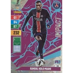 Randal Kolo Muani Impact Paris Saint-Germain 345