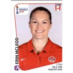 Erin McLeod Canada 331 Panini Fifa Women's World Cup France 2019 